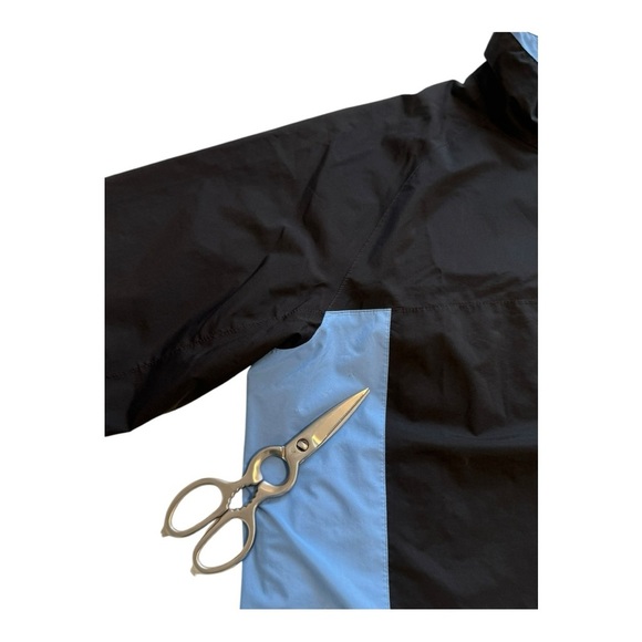 Nike Golf STORM-FIT Men’s Blue Black Short Sleeve Half-Zip Jacket Size - Medium - Picture 11 of 14